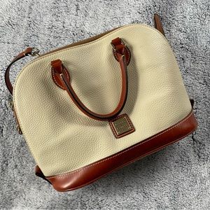 Dooney & Bourke Pebble Grain Zip Zip Satchel